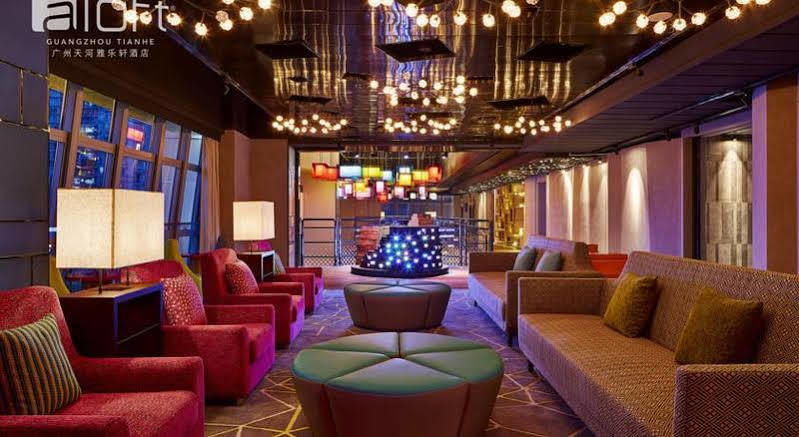 Aloft Guangzhou University Park Exterior foto