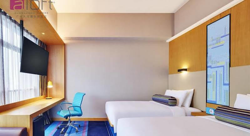 Aloft Guangzhou University Park Exterior foto